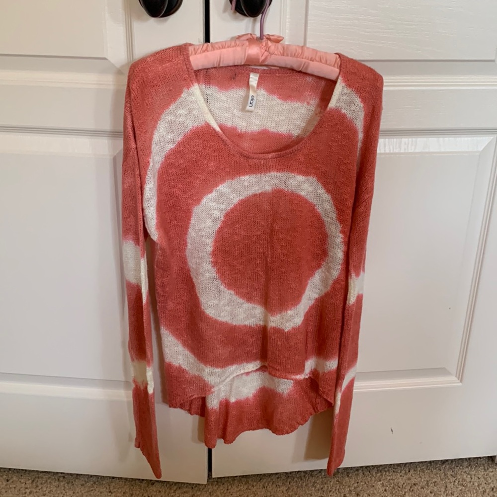 Lightweight summer sweater. Perfect for cool evenings.
